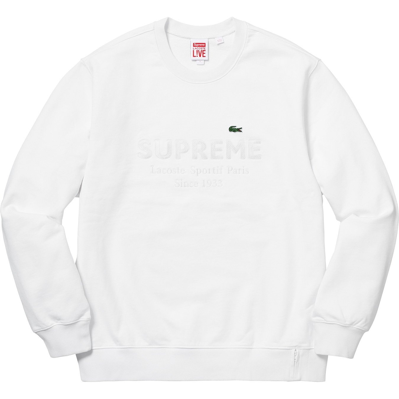Supreme®/LACOSTE Crewneck view 6